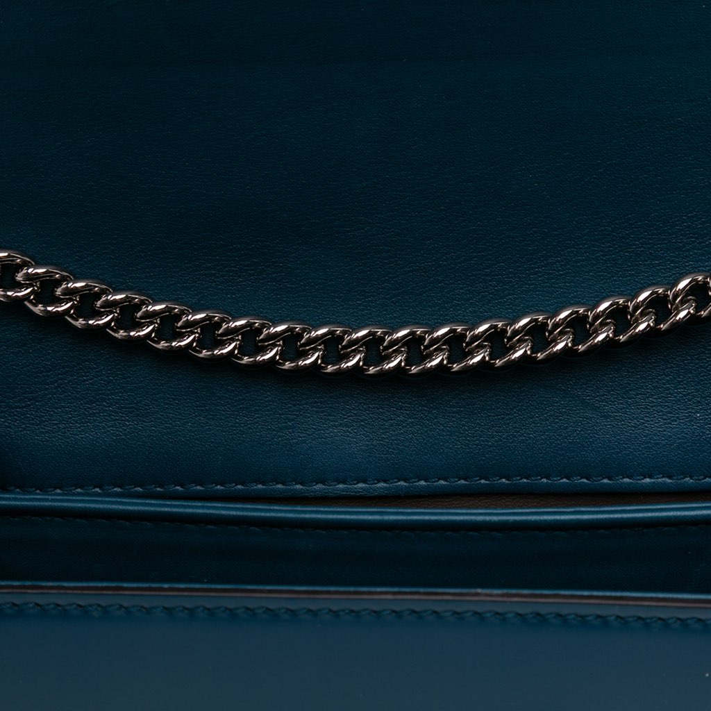 Gucci Small Polished Calfskin Interlocking G Dollar Crossbody - Image 11