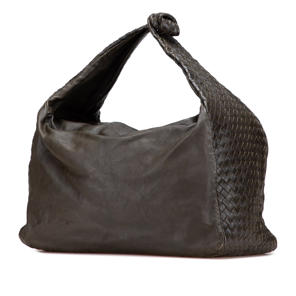 Bottega Veneta Nappa Intrecciato Knot Hobo - 2