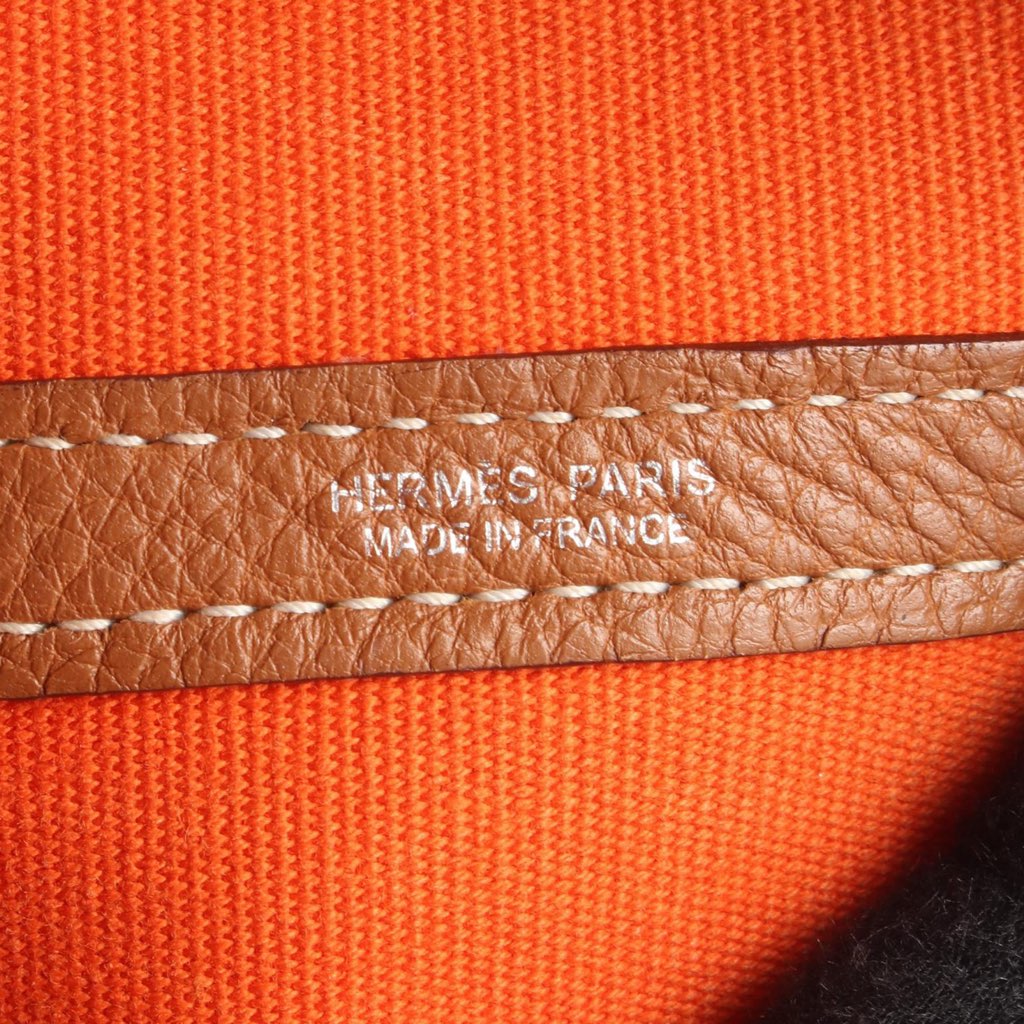 Hermès Toile and Negonda Striped Garden Party 36 - 4