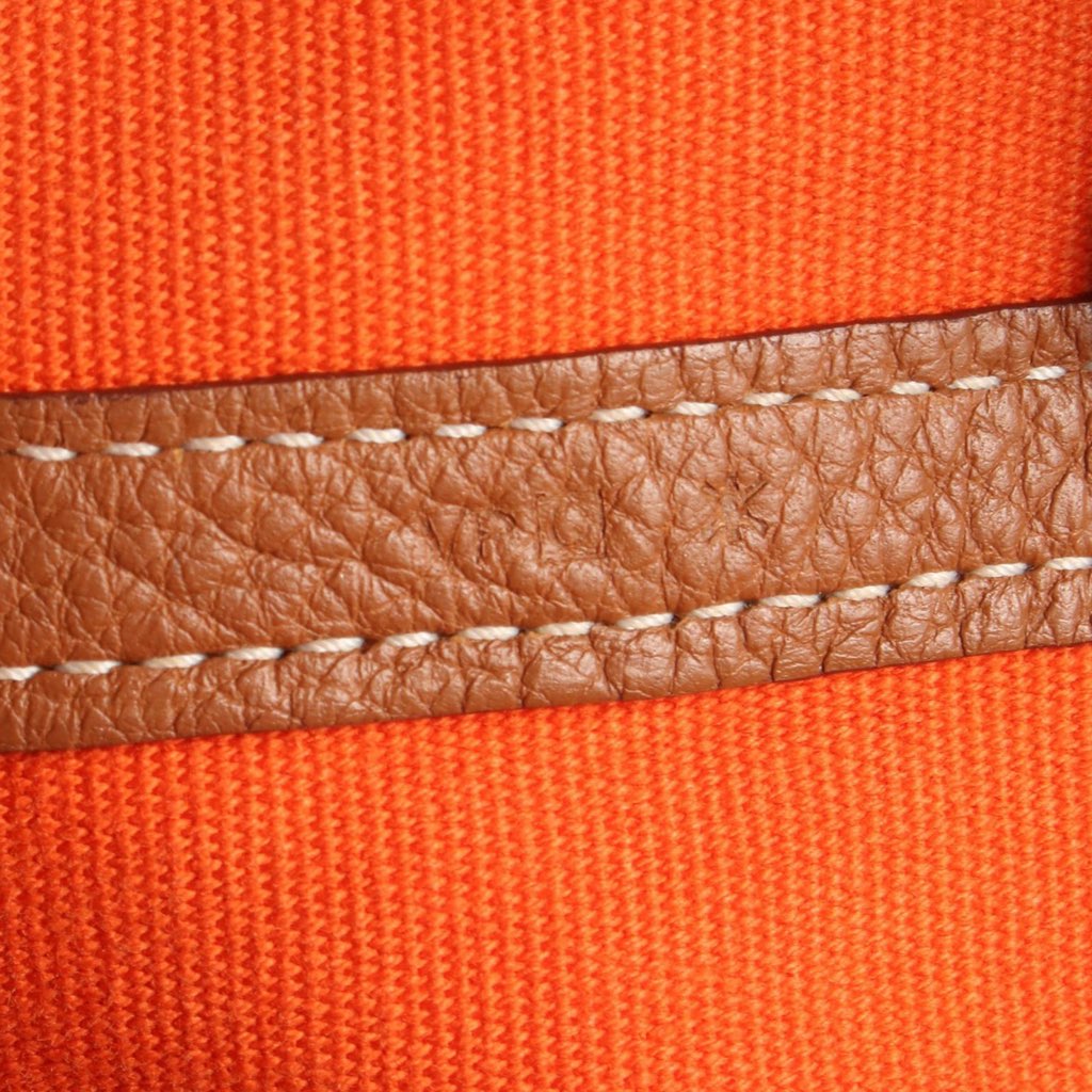 Hermès Toile and Negonda Striped Garden Party 36 - 5