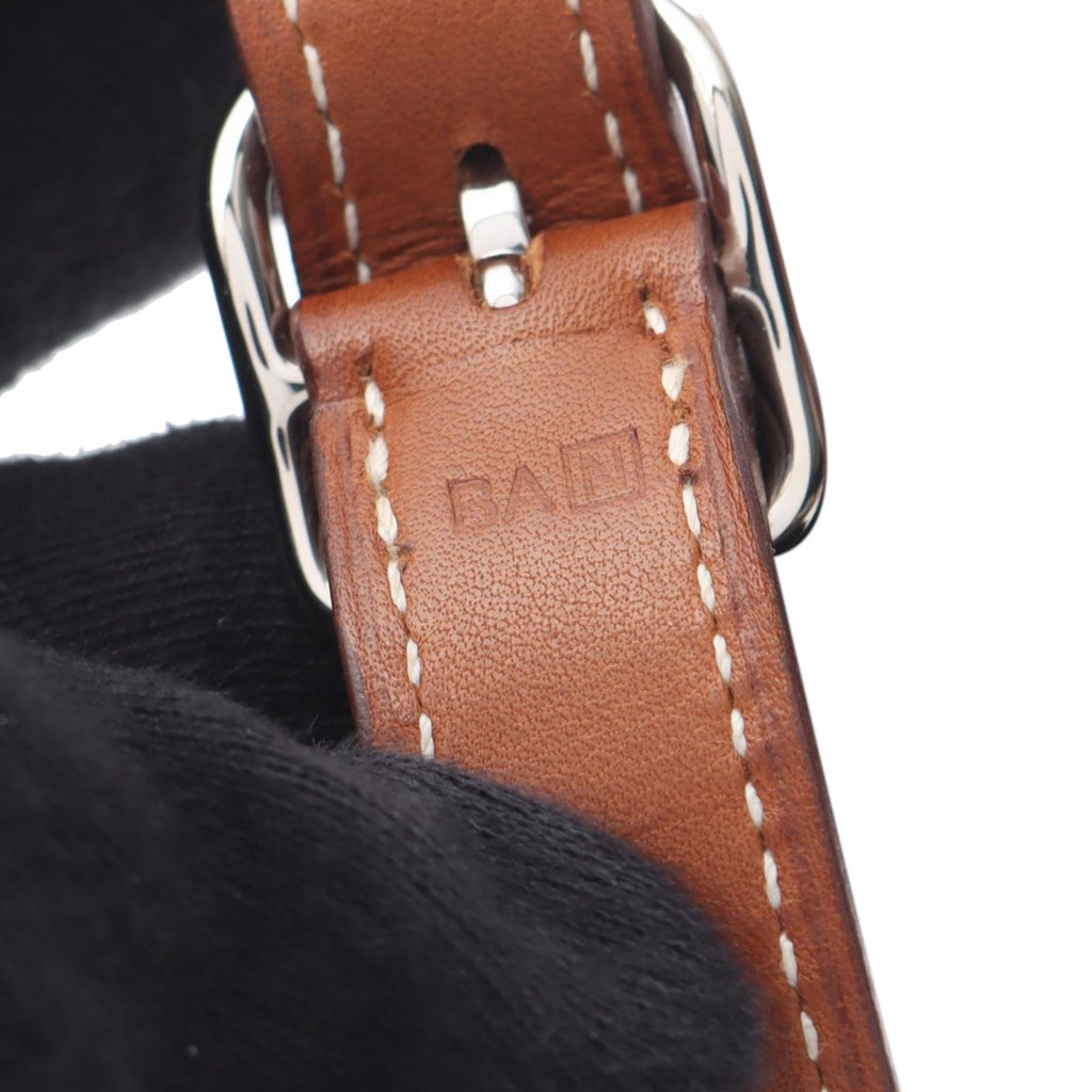 Hermès Silk and Barenia Kelly En Perles Silky City PM - 5