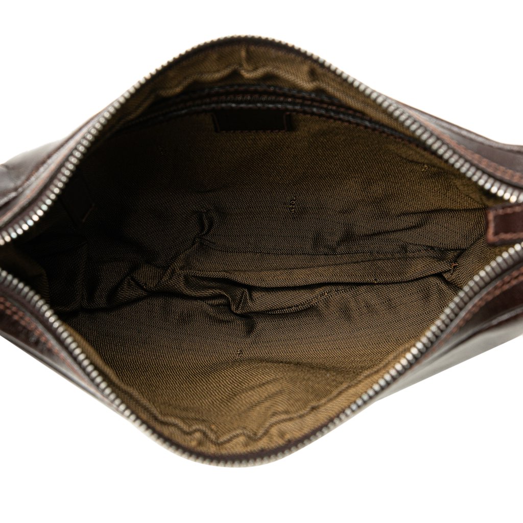 Fendi Zucca Canvas Shoulder Bag - Side view