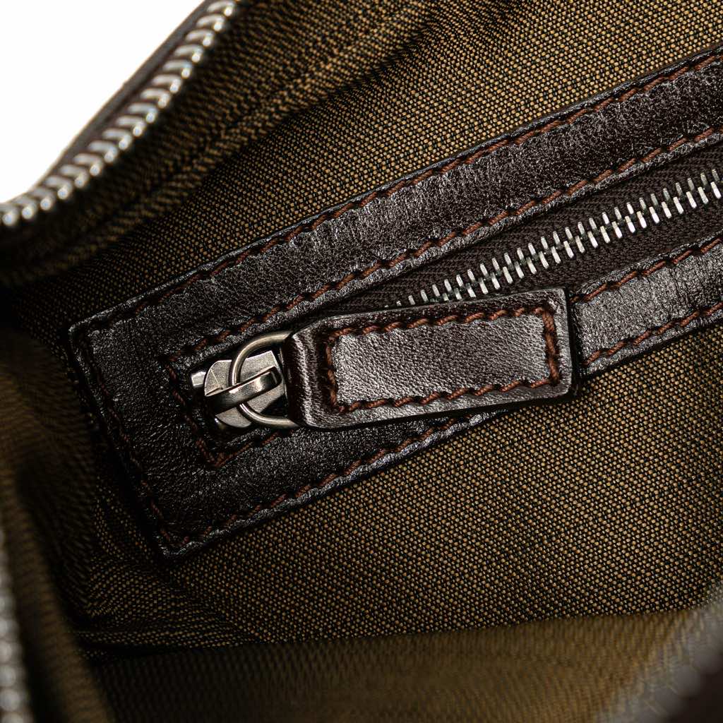 Fendi Zucca Canvas Shoulder Bag - Image 10