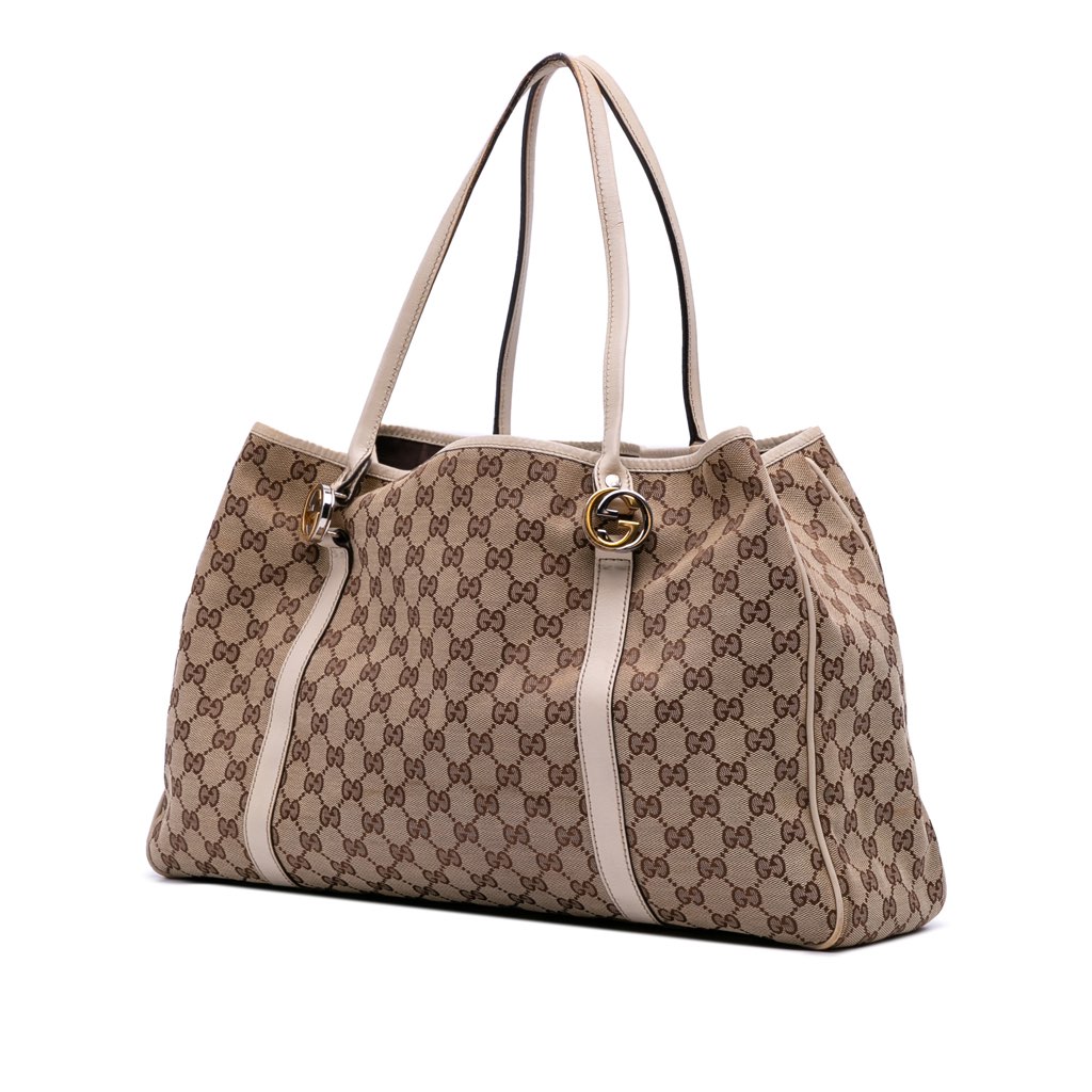 Gucci Large GG Canvas Twins Tote - 2