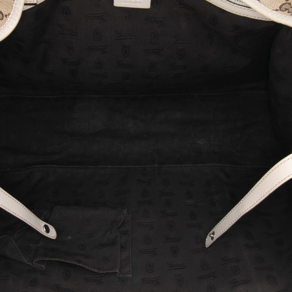 Gucci Large GG Canvas Twins Tote - 4