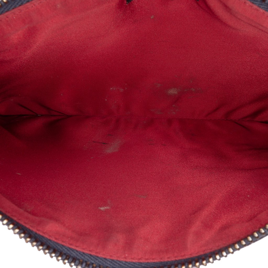 Dolce & Gabbana Leather DG Family Patch Zip Pouch - 4