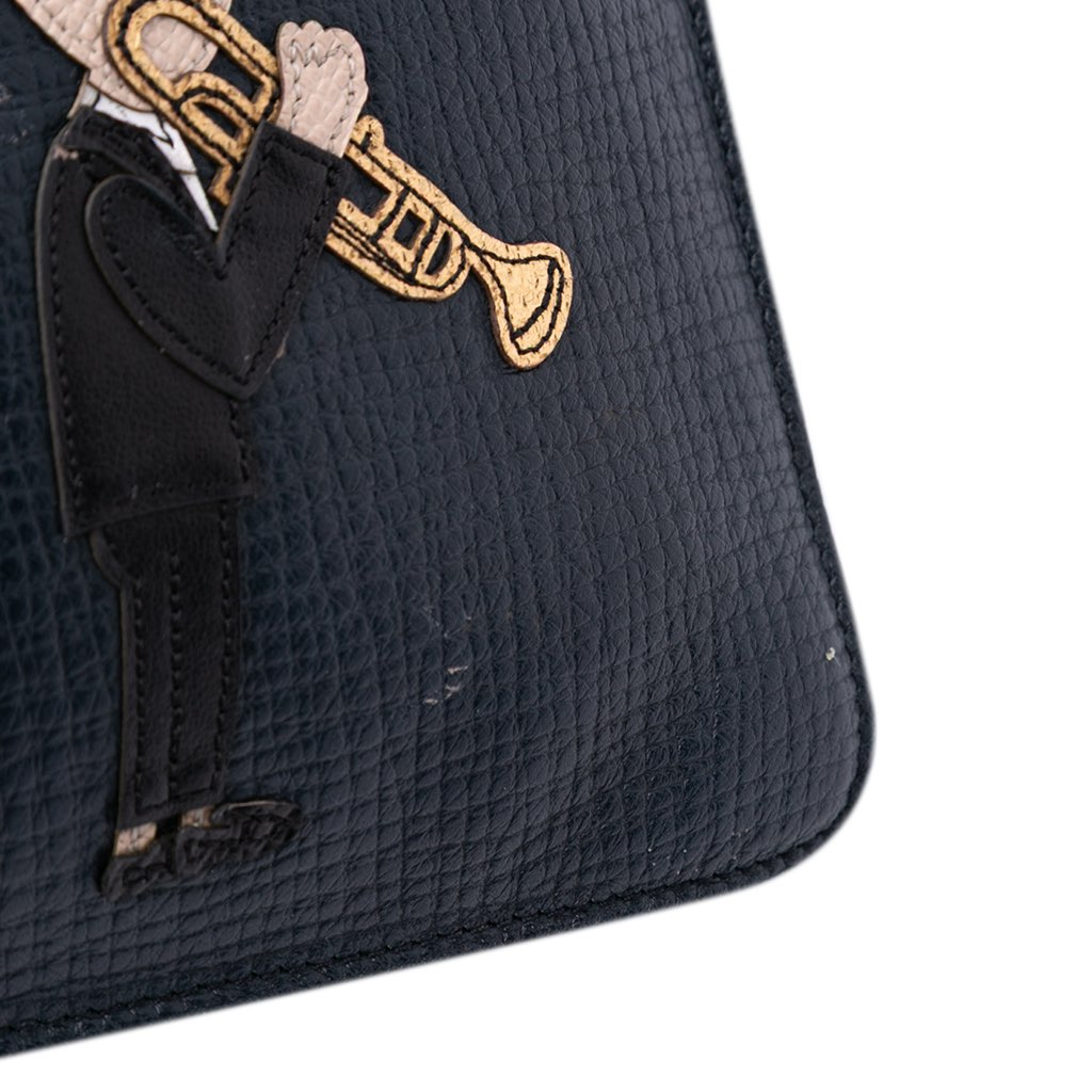 Dolce & Gabbana Leather DG Family Patch Zip Pouch - Detail 1