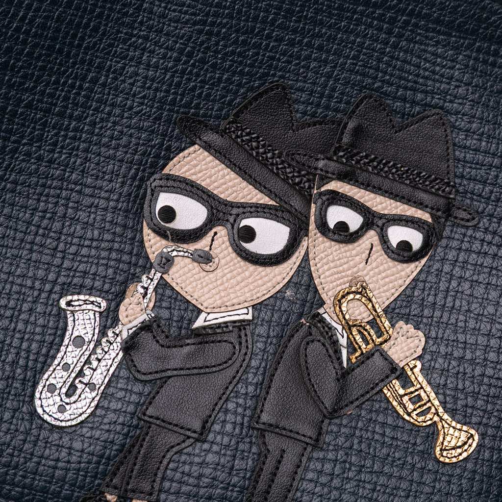 Dolce & Gabbana Leather DG Family Patch Zip Pouch - Image 10