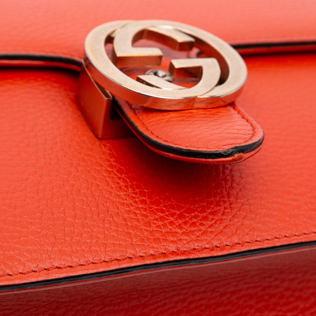 Gucci Small Dollar Calfskin Interlocking G Crossbody - Image 12