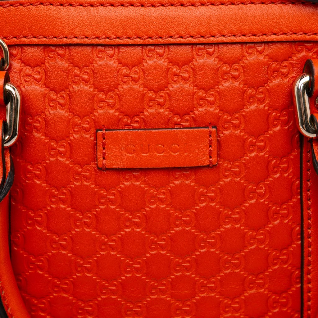 Gucci Mini Microguccissima Dome Satchel - Image 12
