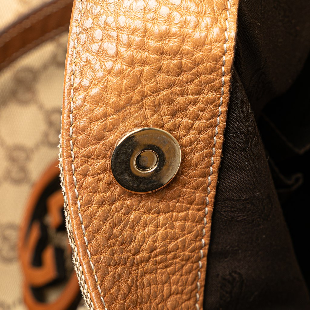 Gucci GG Canvas GG Charm Tote - Image 10