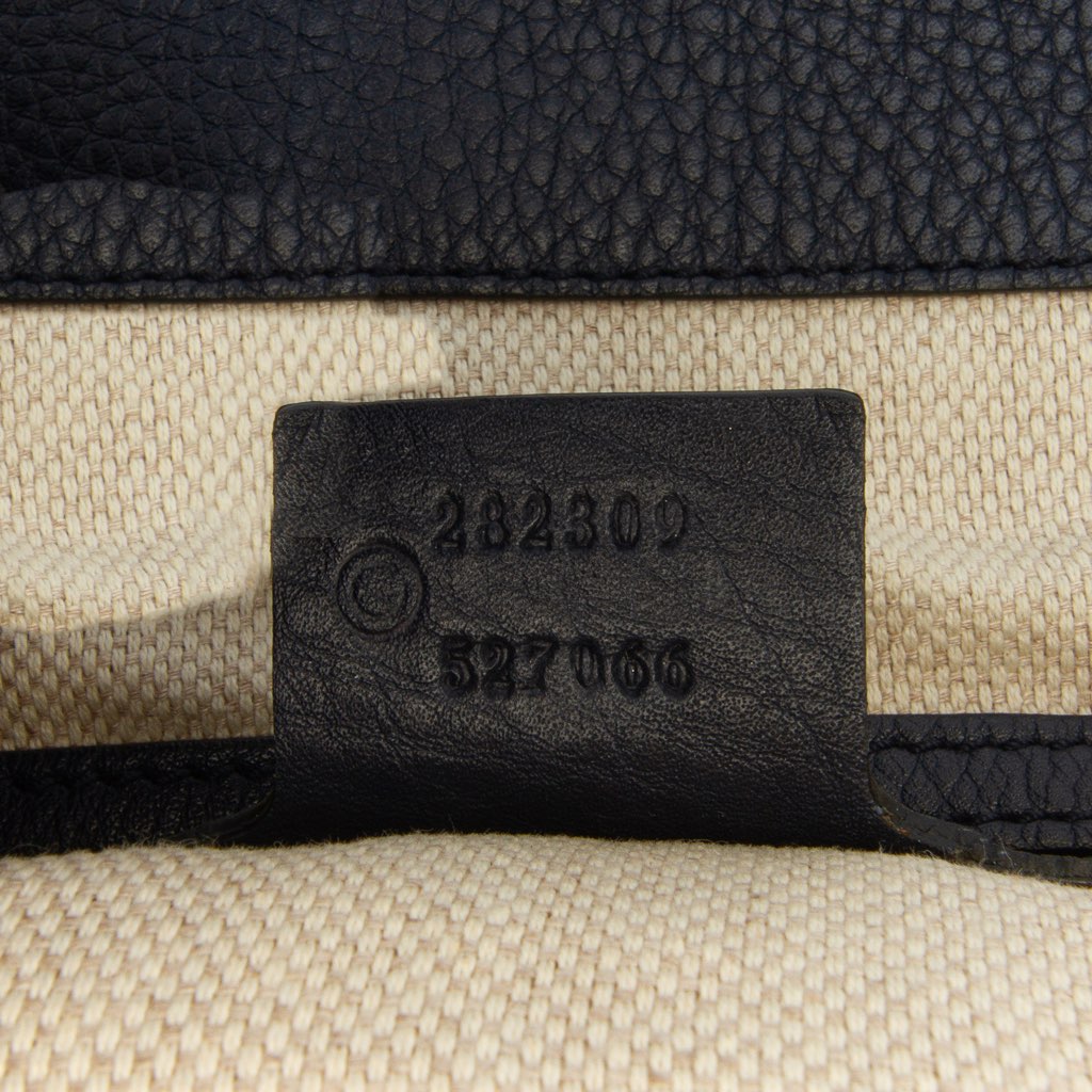 Gucci Medium Leather Soho Cellarius Tote - 5