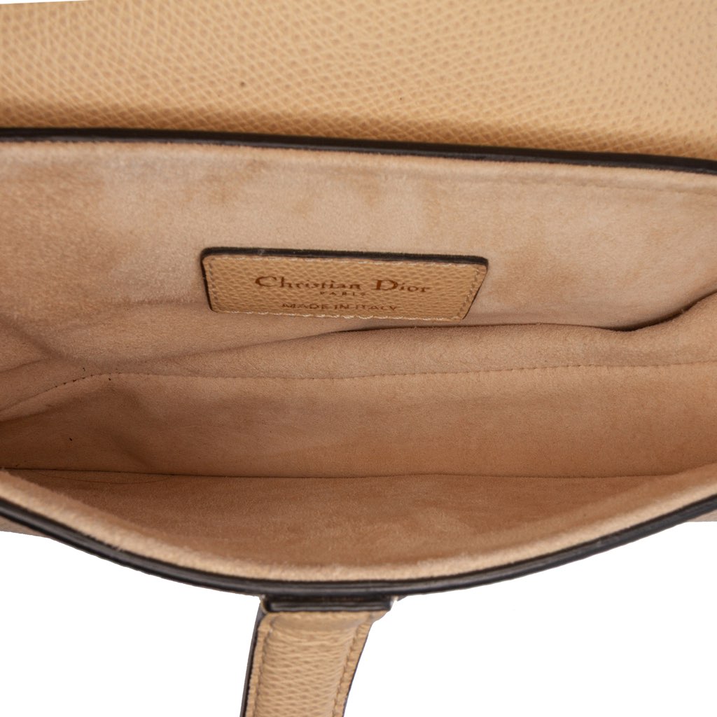 Dior Mini Grained Calfskin Saddle Bag - 4