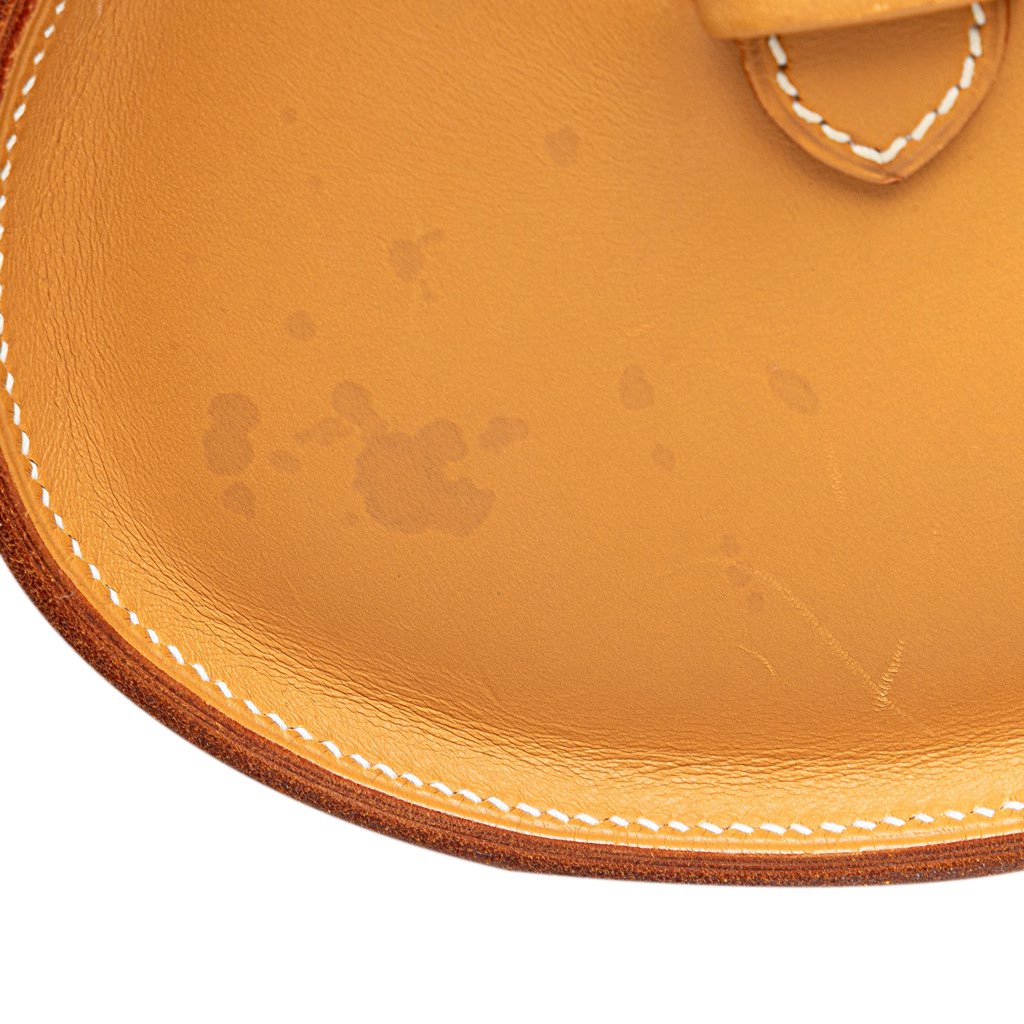 Hermès Denim and Calfskin Sac Doremi 33 - Image 11