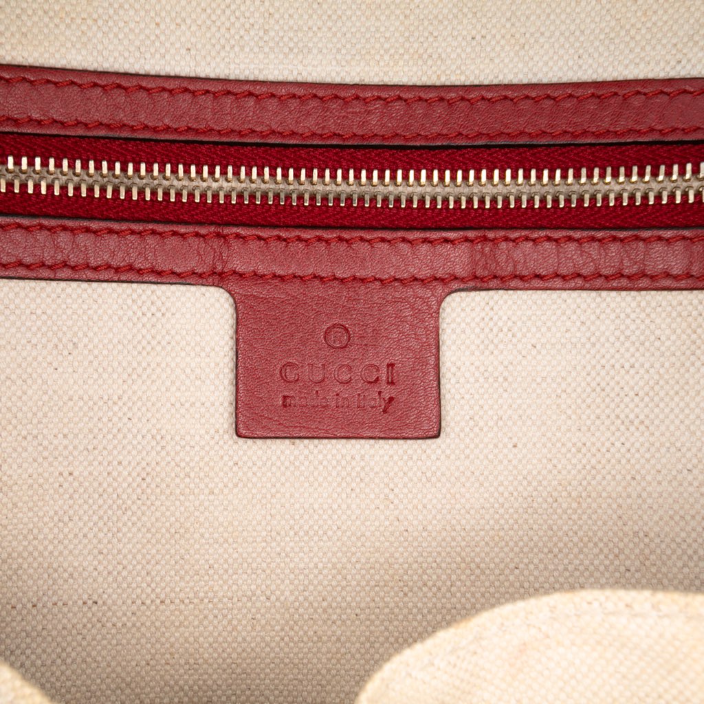 Gucci Medium Microguccissima Patent Nice Dome Satchel - 5