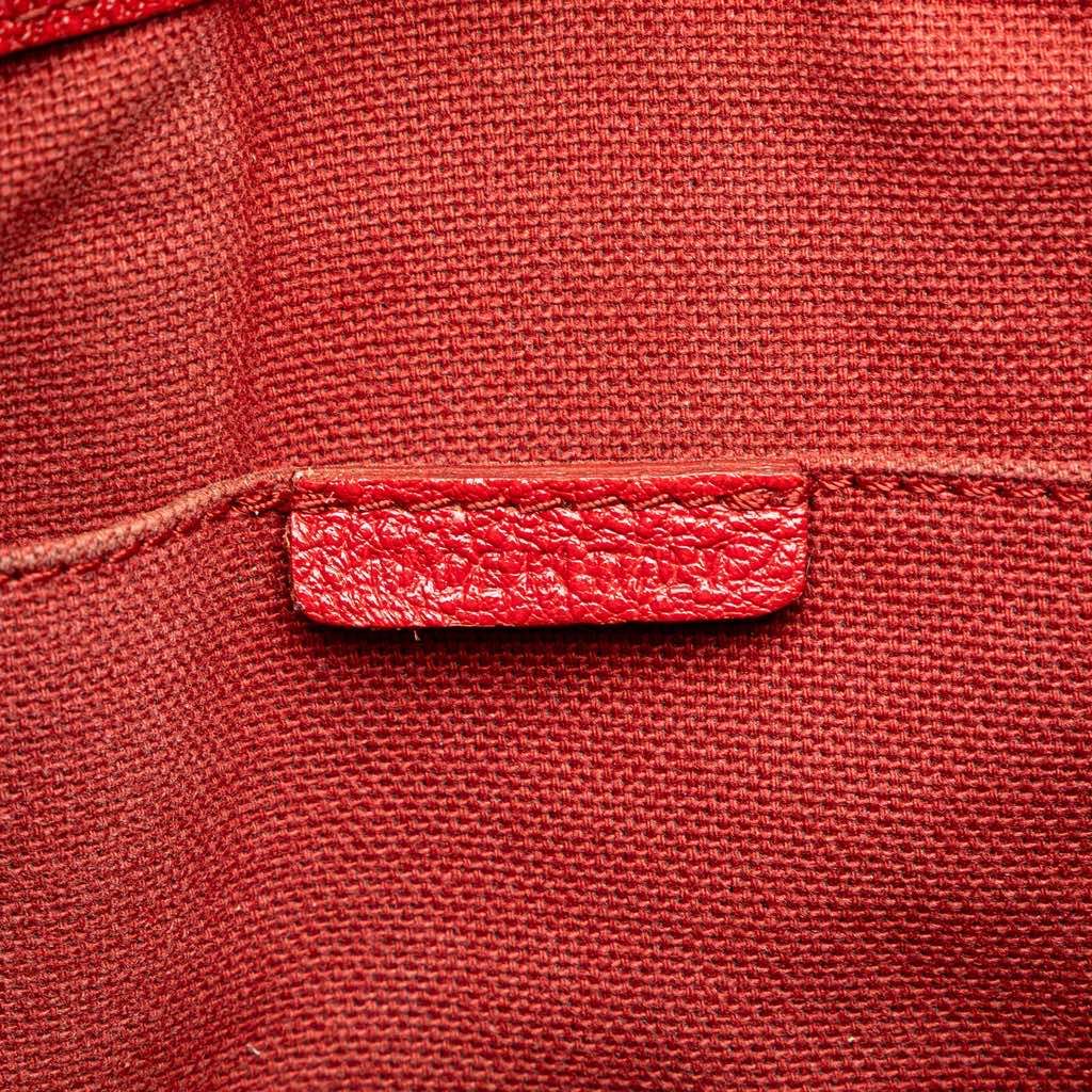 Burberry Haymarket Check Coated Canvas Satchel - Side view