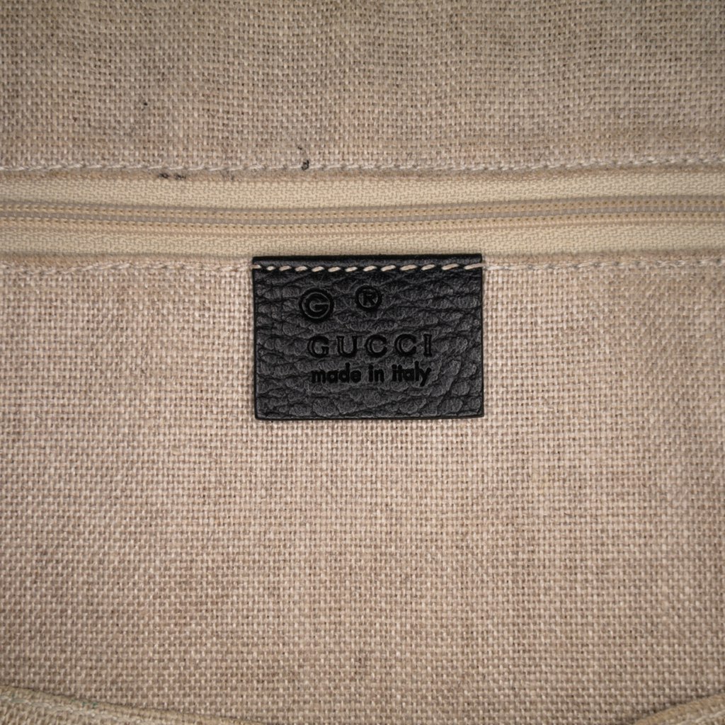 Gucci Small Dollar Calfskin GG Charm Dome Satchel - 5