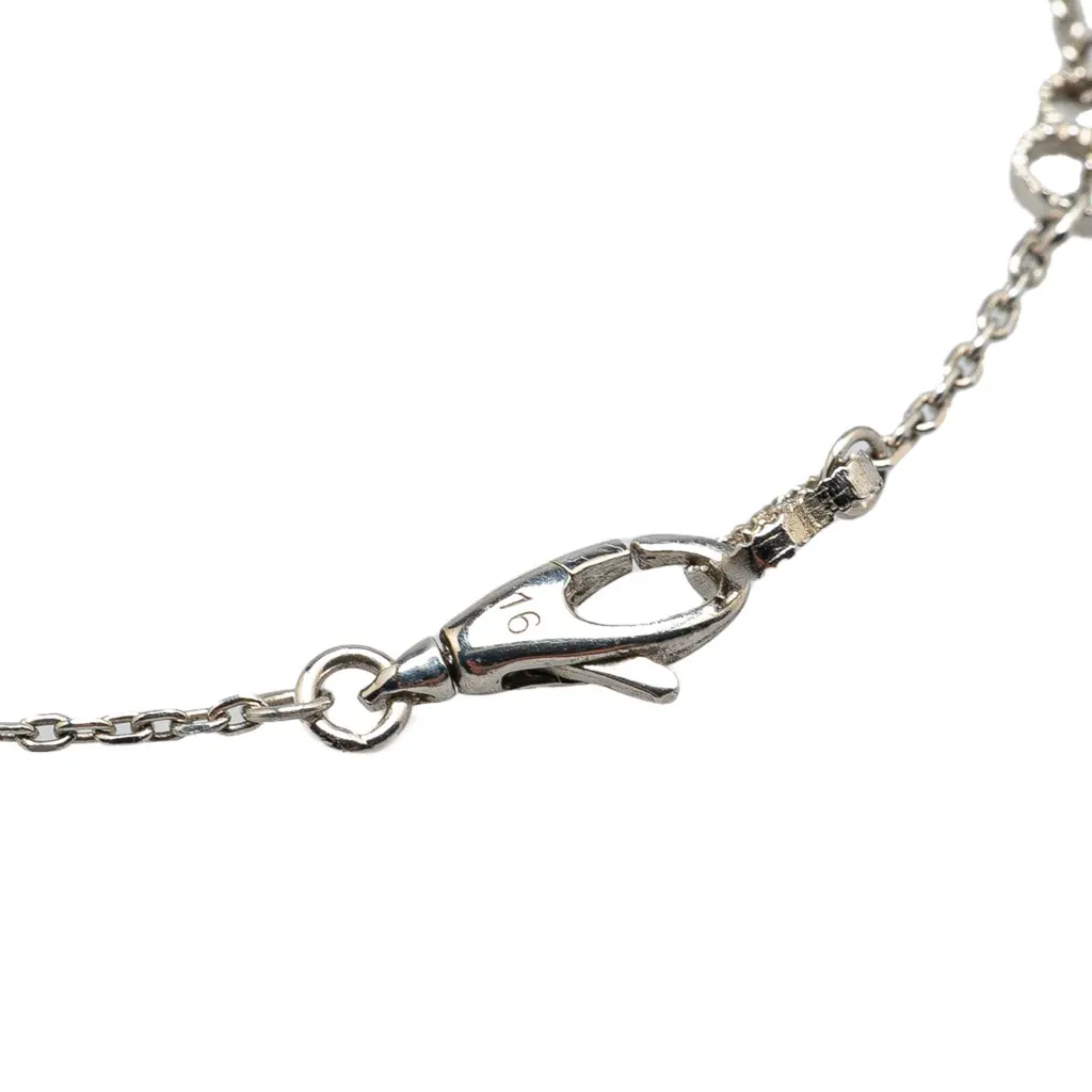 Gucci Sterling Silver and Enamel San Valentino Heart Bracelet Silver Silver Good - Model View