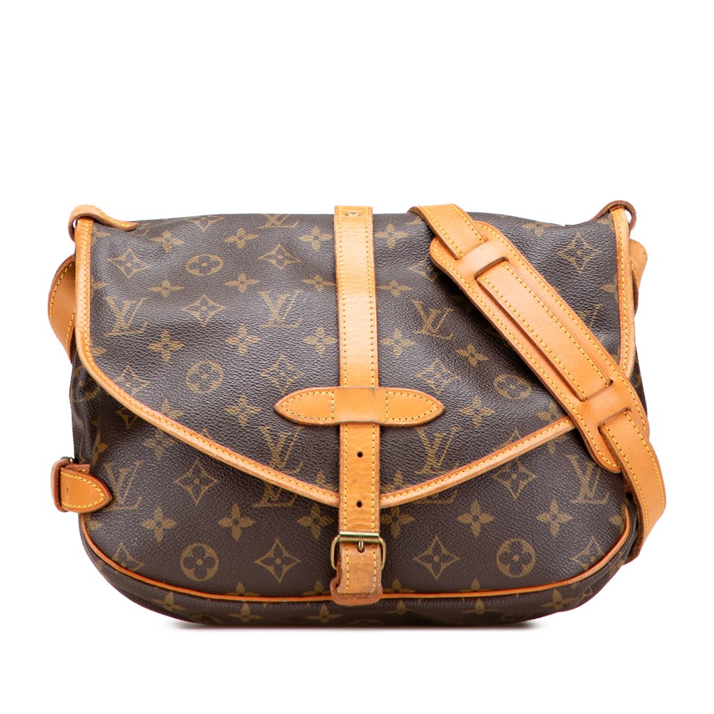 Louis Vuitton Monogram Saumur 25