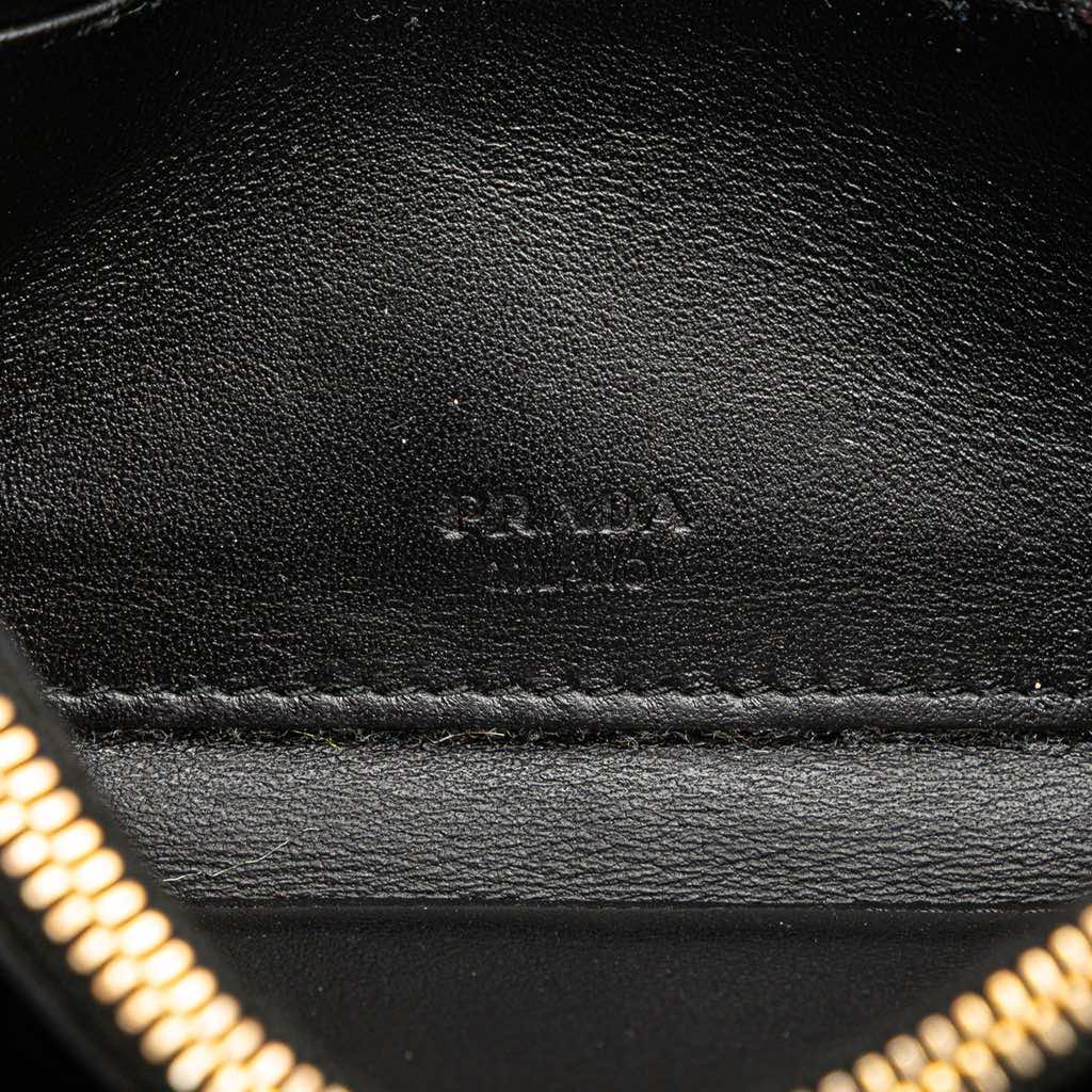 Prada Tessuto Impuntu Wallet on Strap - 5