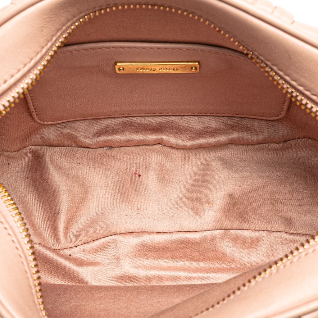 Miu Miu Matelasse Lambskin Crossbody - 4