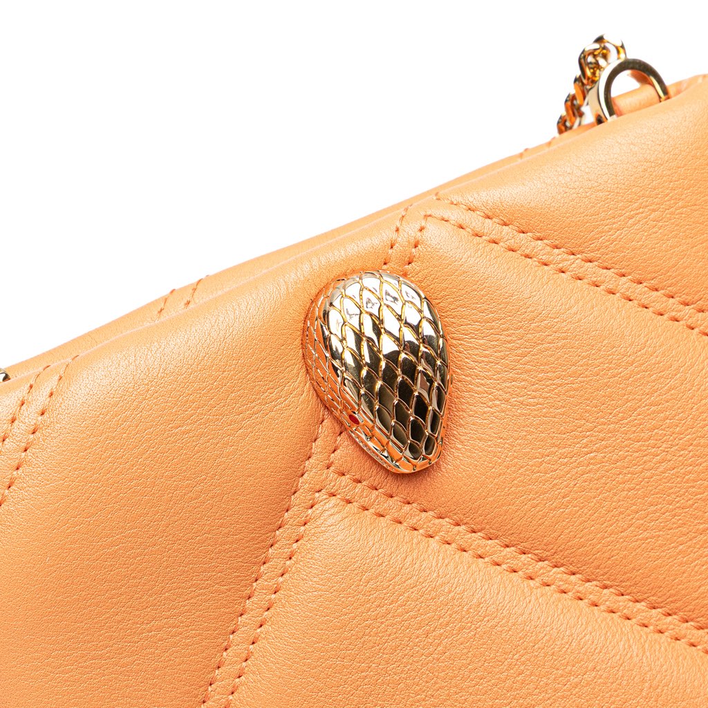 Bvlgari Leather Serpenti Cabochon Phone Case Crossbody - Detail 1