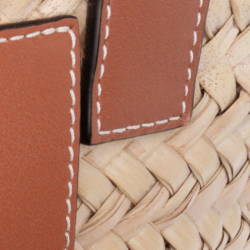 Loewe Small Raffia Basket Tote - Detail 2