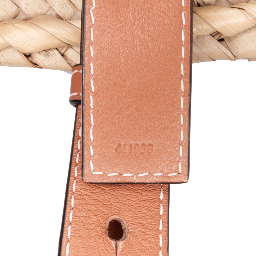 Loewe Small Raffia Basket Tote - Image 10