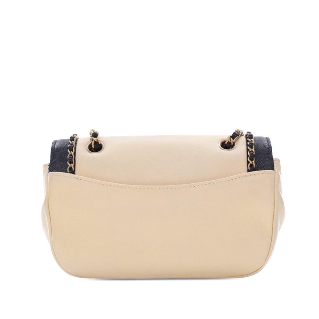 Chanel Lambskin and Caviar Lovely Chains Flap - 3