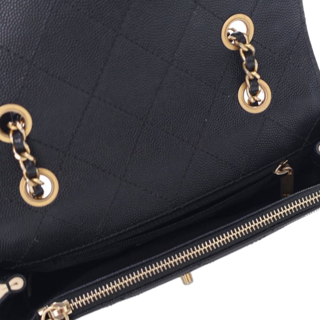 Chanel Lambskin and Caviar Lovely Chains Flap - 5