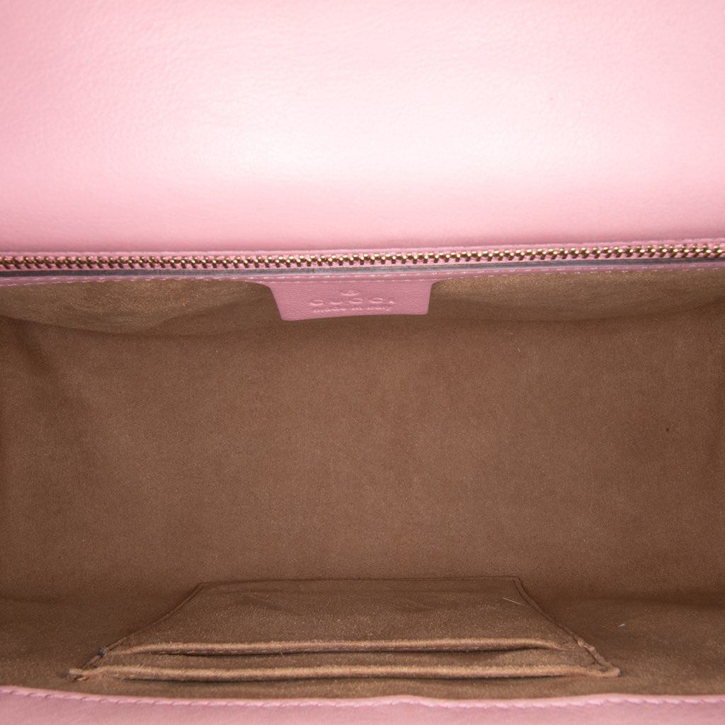 Gucci Medium Leather Padlock Shoulder Bag - 4