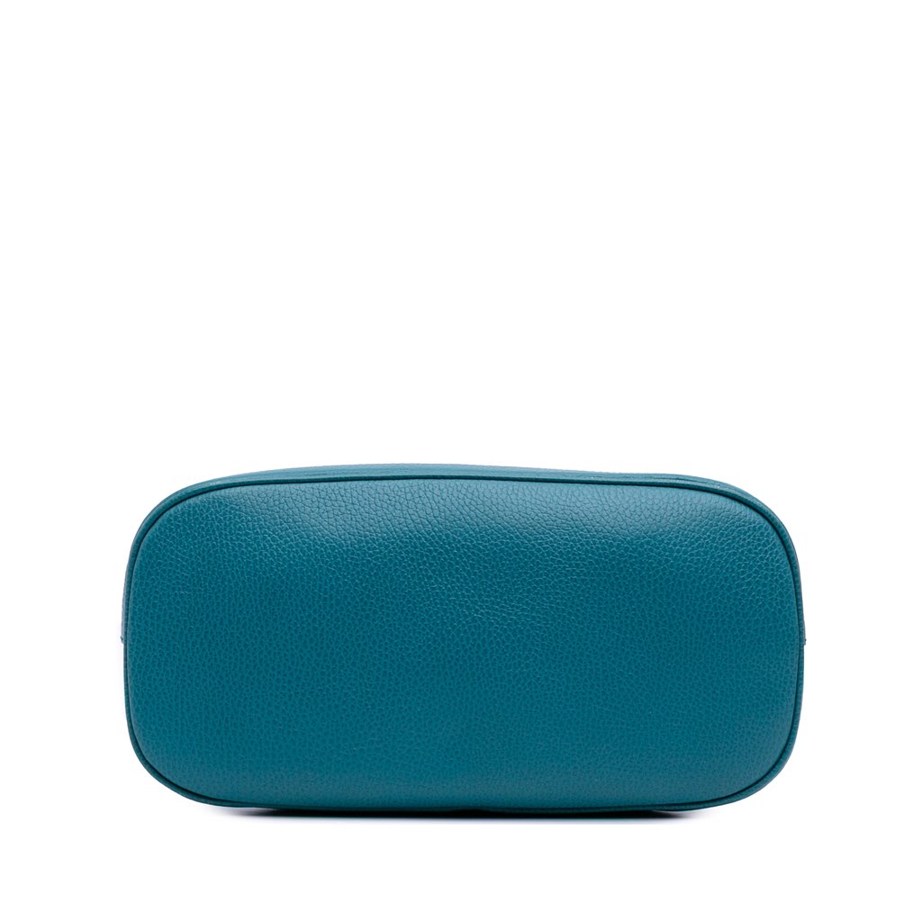 Gucci Small Dollar Calfskin GG Charm Dome Satchel - Image 6