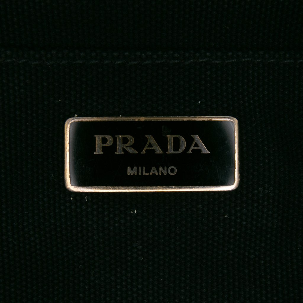 Prada Small Canvas Canapa Bijoux Satchel - 5