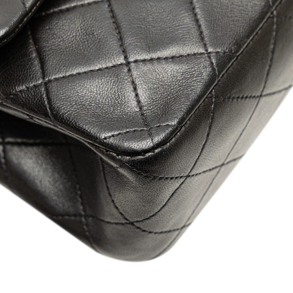 Chanel Medium Classic Lambskin Double Flap - Image 13