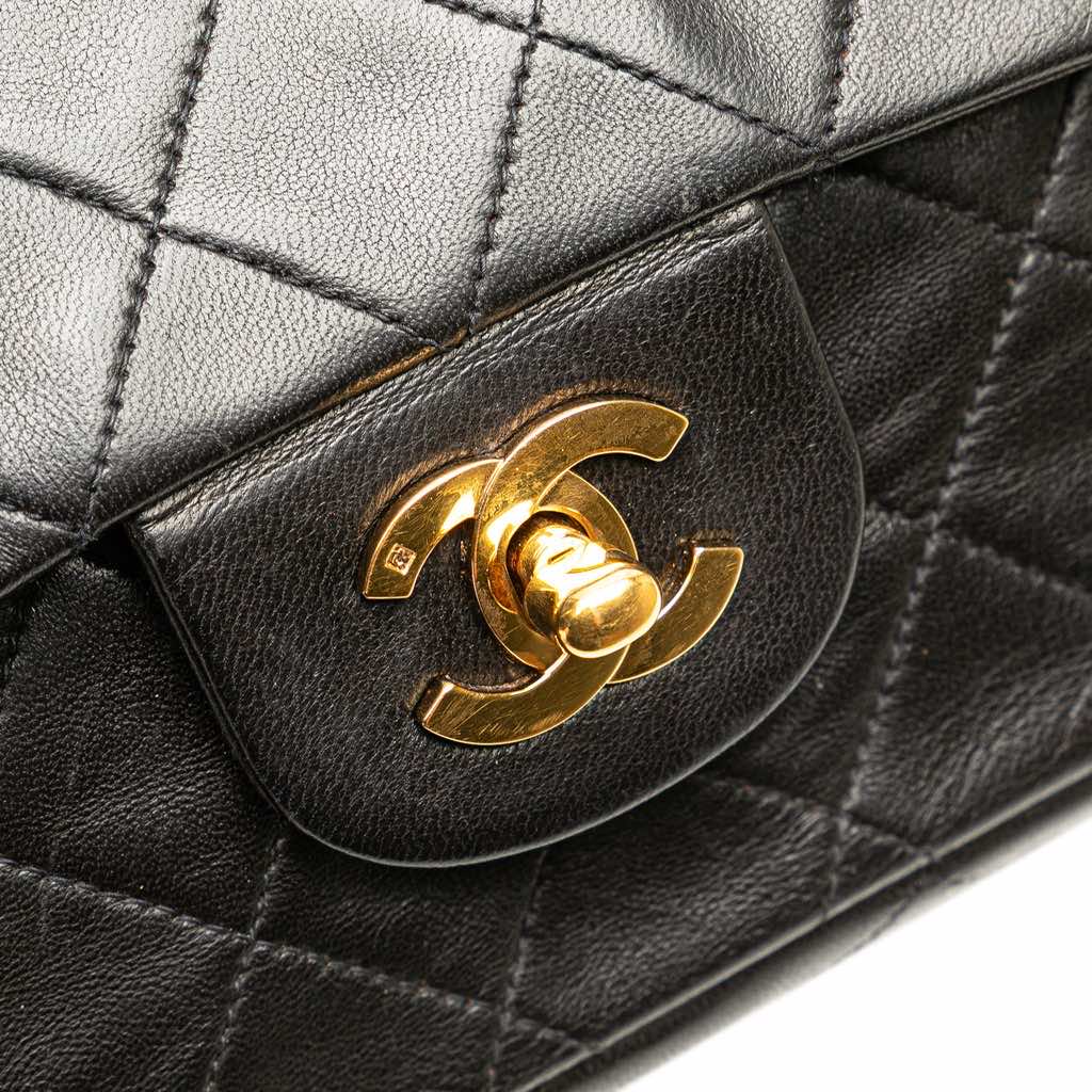 Chanel Medium Classic Lambskin Double Flap - Image 14