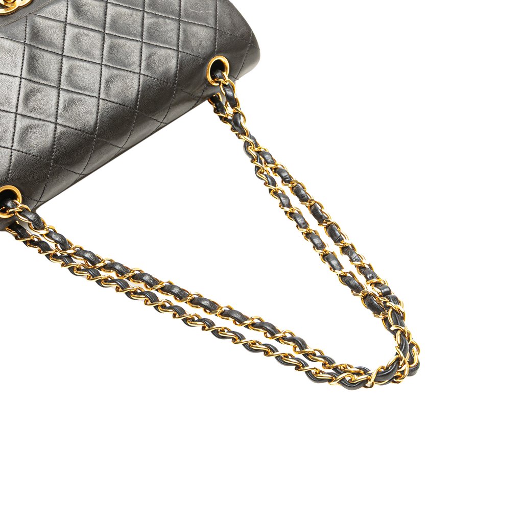 Chanel Medium Classic Lambskin Double Flap - Image 15