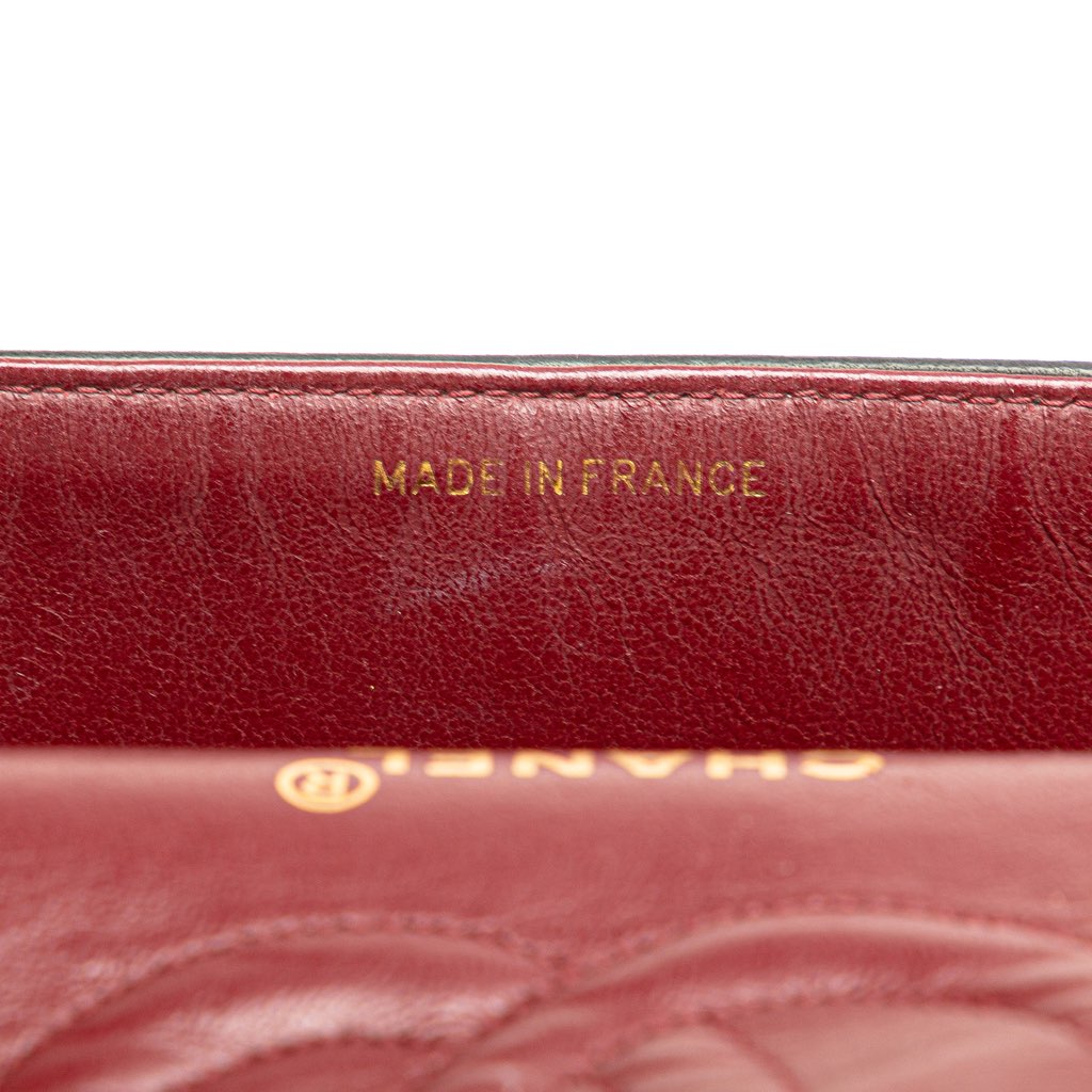 Chanel Medium Classic Lambskin Double Flap - Detail 1