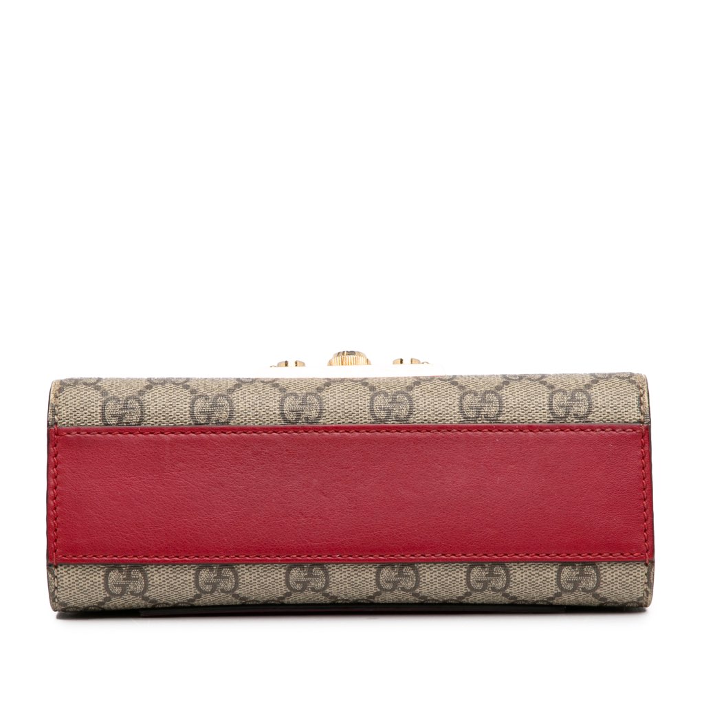 Gucci Small GG Supreme Padlock Crossbody - Side view