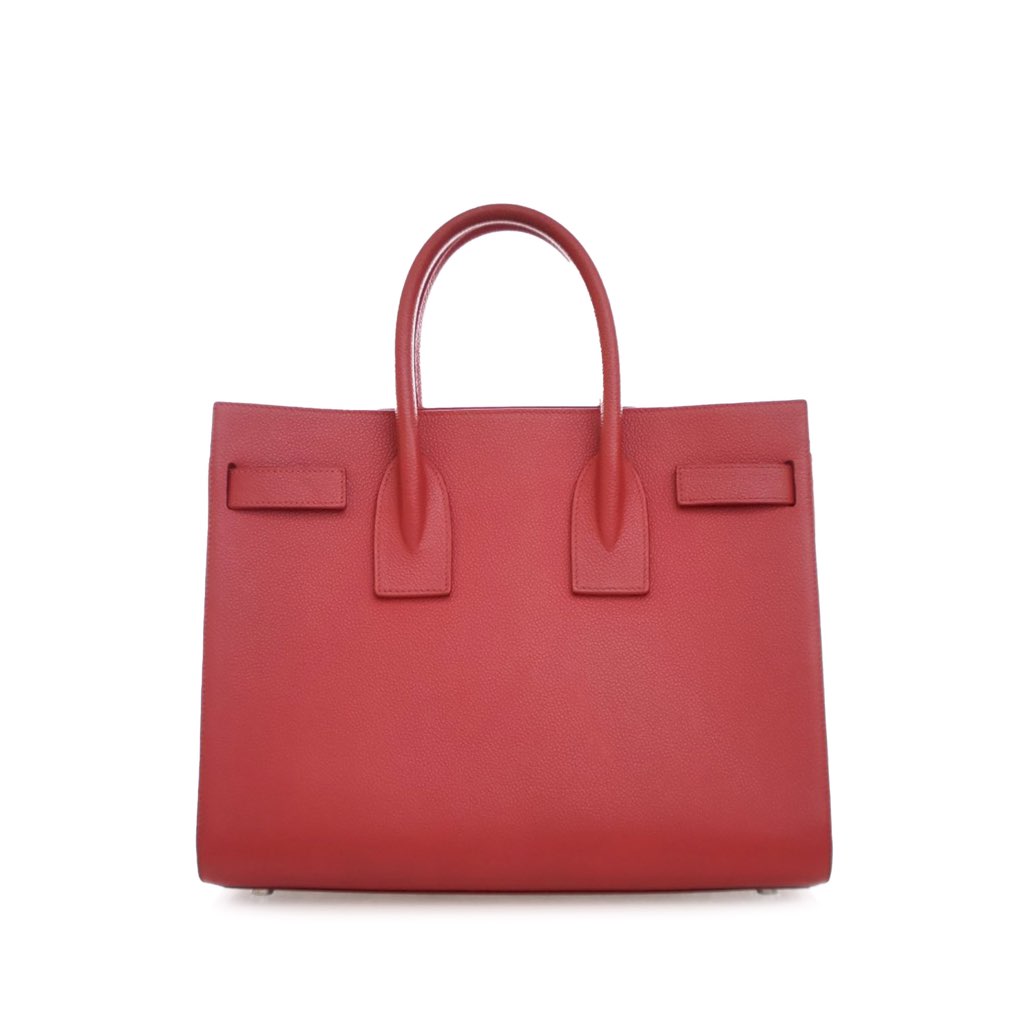 Saint Laurent Small Grained Calfskin Sac de Jour Satchel - 2