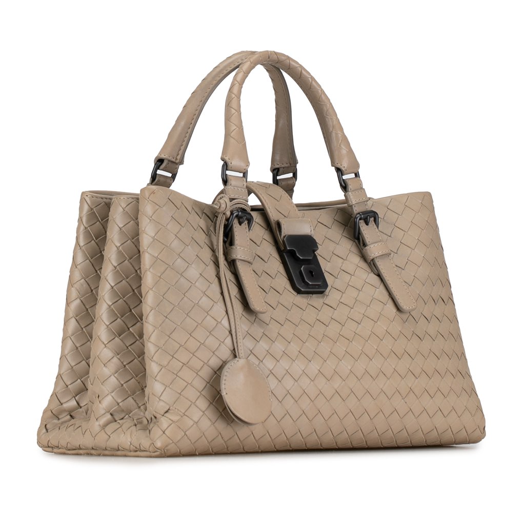 Bottega Veneta Small Nappa Intrecciato Roma Satchel - 2