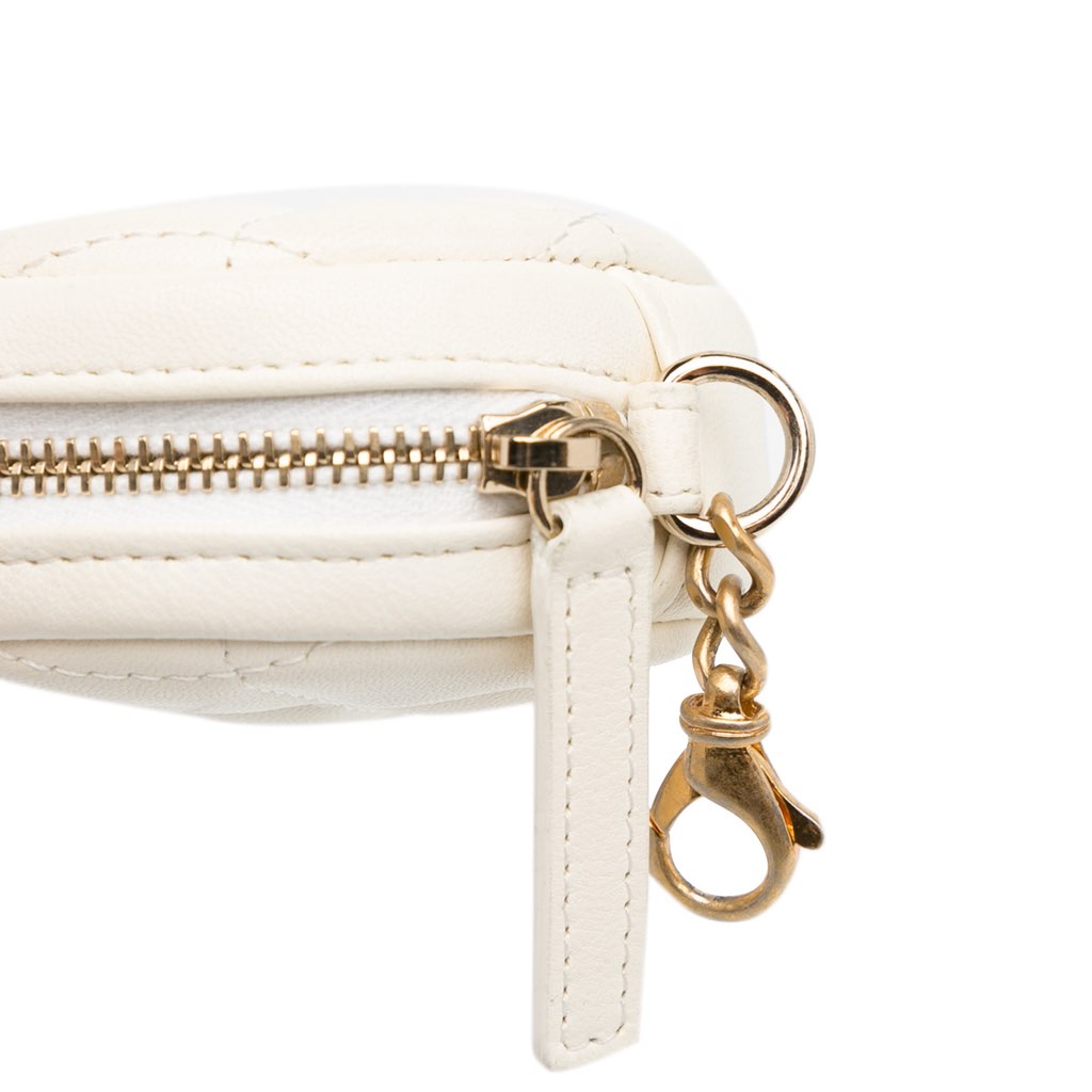 Chanel Tweed 19 Round Clutch with Chain - Image 13