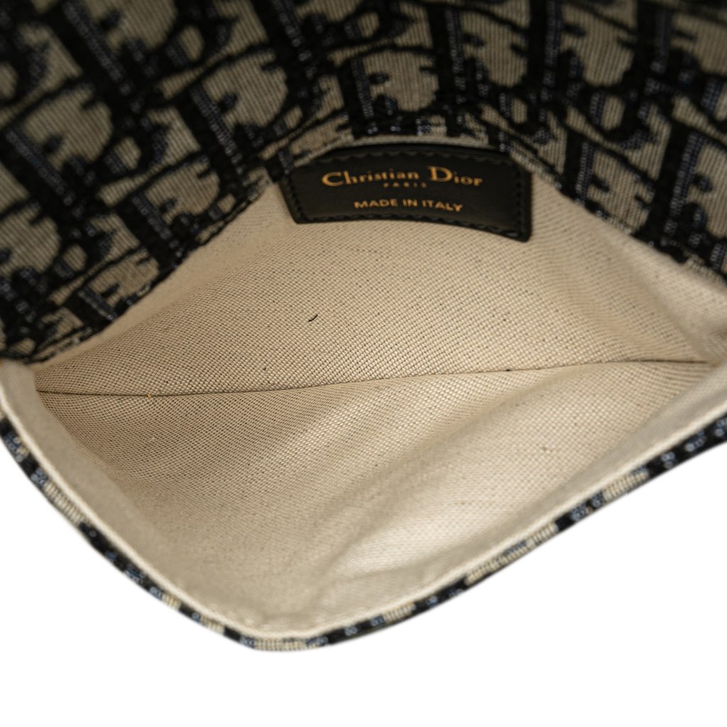 Dior Oblique Canvas Saddle Belt Bag - 4