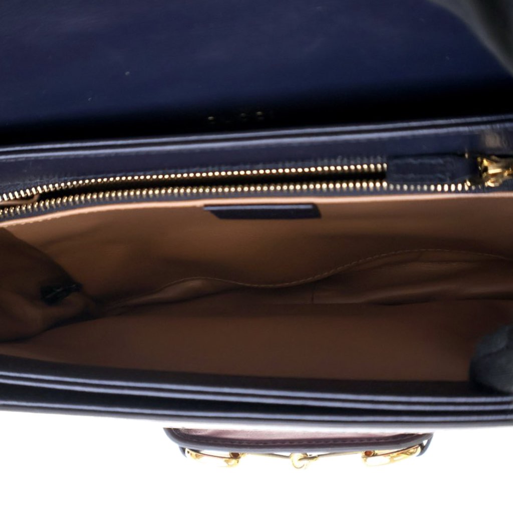 Gucci Small Corduroy Horsebit 1955 Shoulder Bag - 5