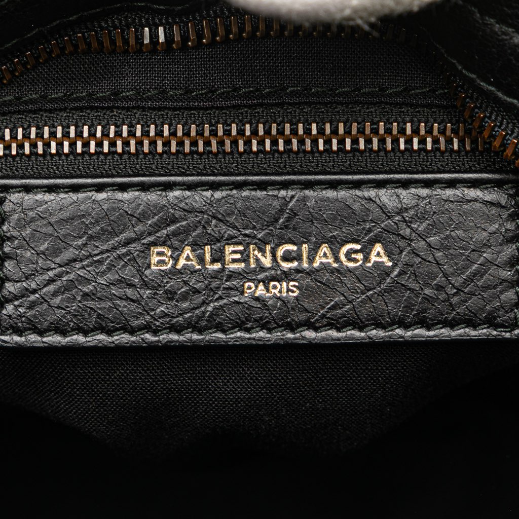 Balenciaga Lambskin Motocross Arena Multicolore Classic City Satchel - 5