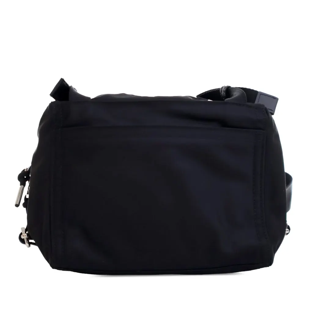 Givenchy Small Nylon Pandora Crossbody Black Good - Model View