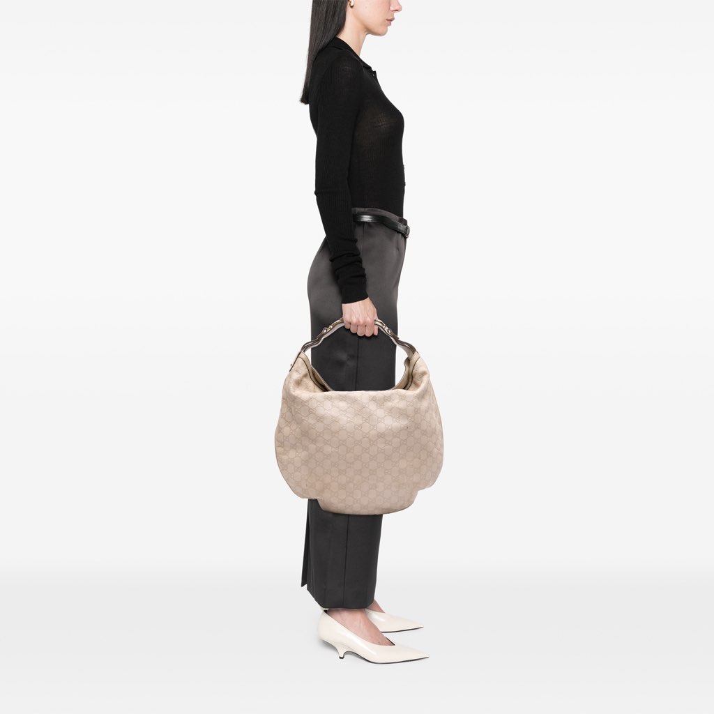 Gucci Guccissima Horsebit Hobo - Image 11