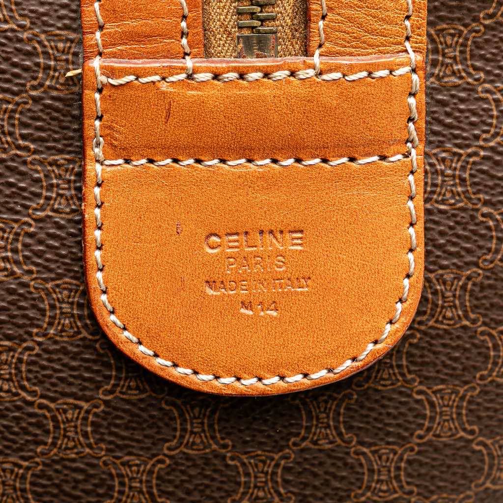 Celine Macadam Coated Canvas Travel Bag - 5