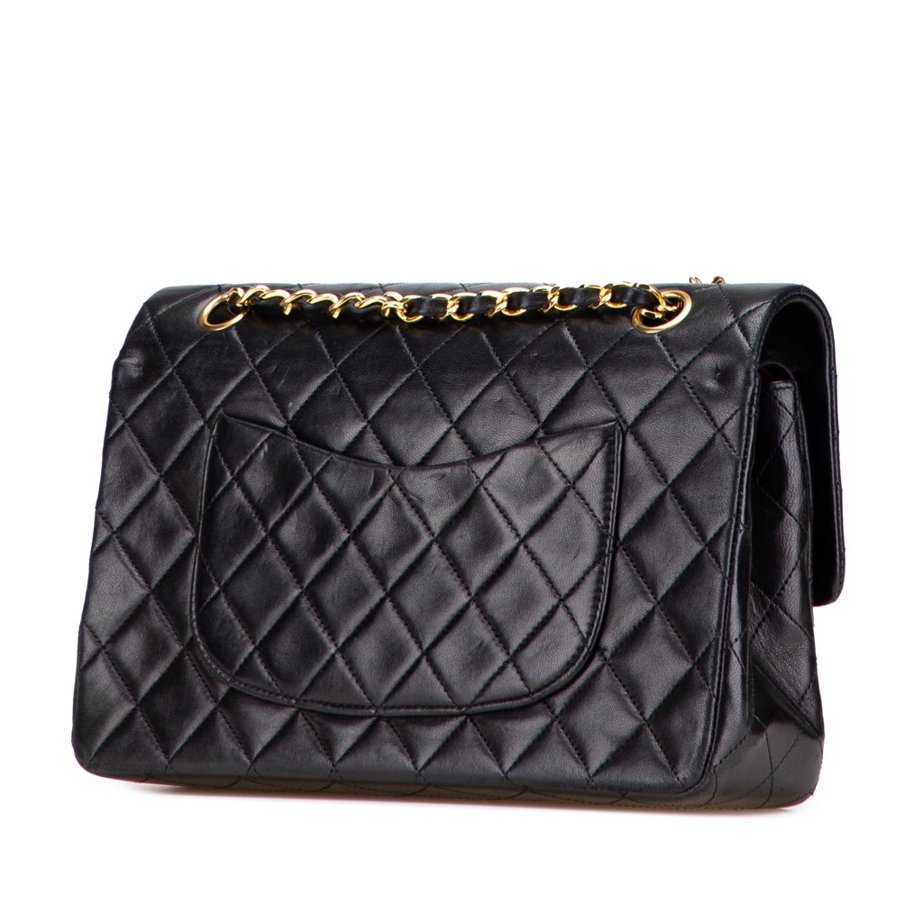 Chanel Medium Classic Lambskin Double Flap - 2