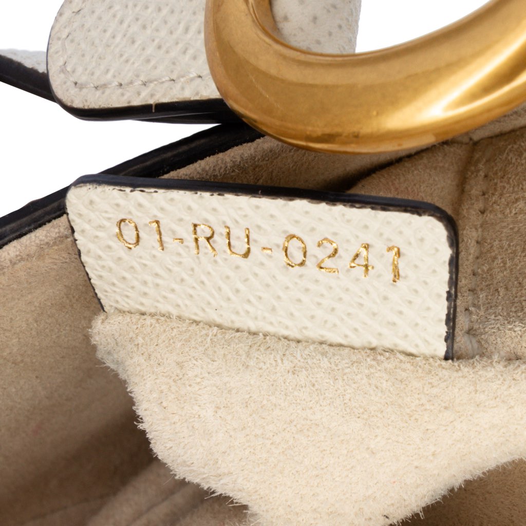 Dior Mini Grained Calfskin Saddle Bag - 5