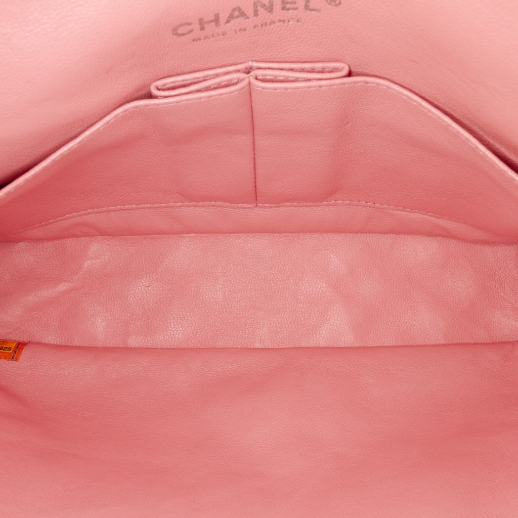 Chanel Medium Classic Lambskin Double Flap - 4